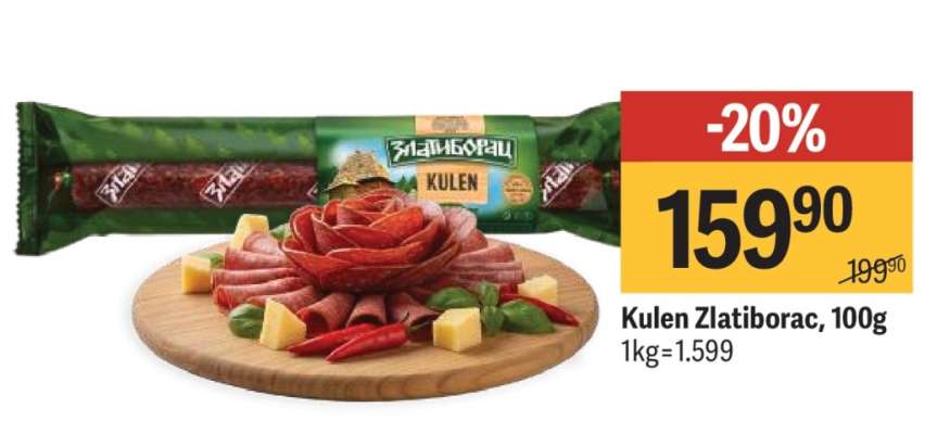KULEN Zlatiborac 100g