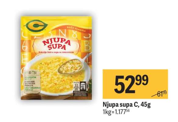 Njupa supa C, 45g