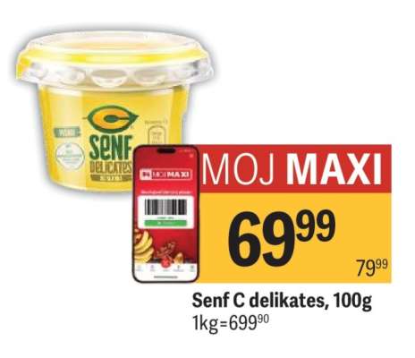 Senf C delikates 100g
