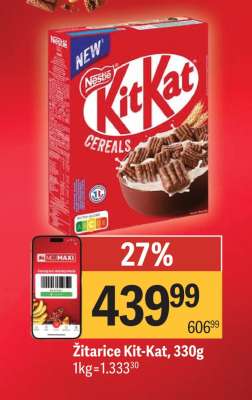 Žitarice Kit Kat 330g