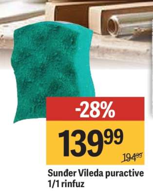 Sunđer Vileda puractive 1/1 rinfüz
