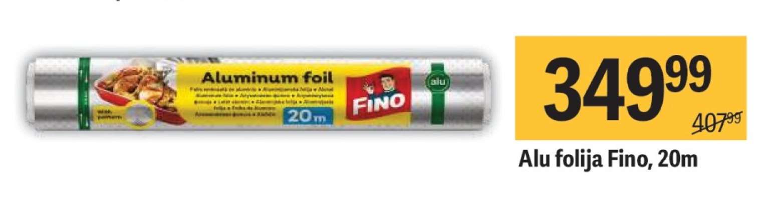 Alu folija Fino 20m