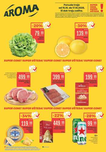 Aroma Market katalog - 15.10.2026 - 17.10.2026.