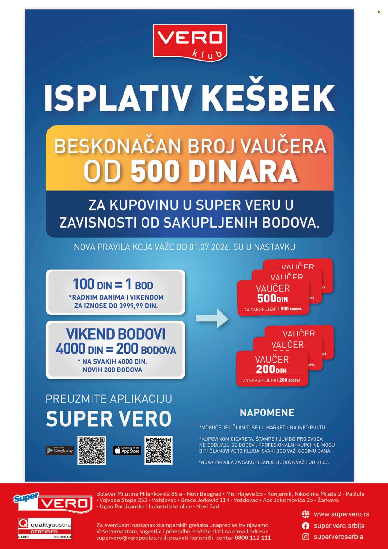 SuperVERO katalog - 15.10.2026 - 28.10.2026. Stranica 32