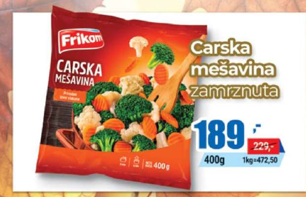 Carska mešavina zamrznuta