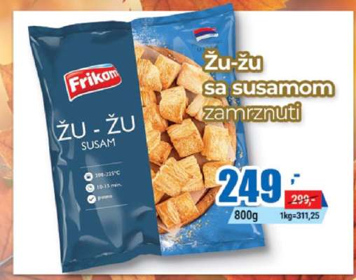 Žu-žu sa susamom zamrznuti