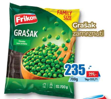Grašak zamrznuti