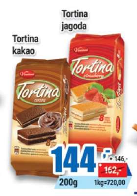 Tortina kakao