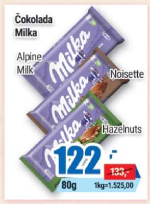 Čokolada Milka
