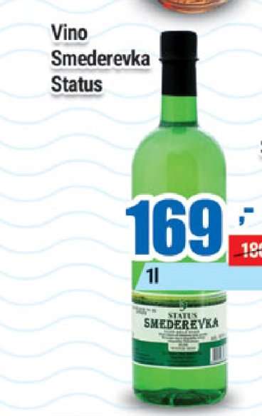 Vino Smederevka Status
