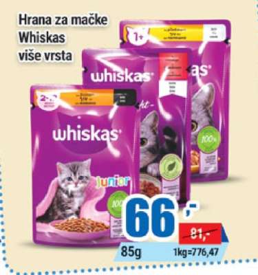 Hrana za mačke Whiskas