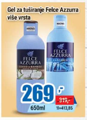 Gel za tuširanje Felce Azzurra