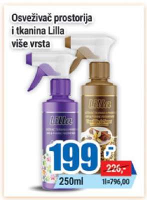 Osveživač prostorija i tkanina Lilla