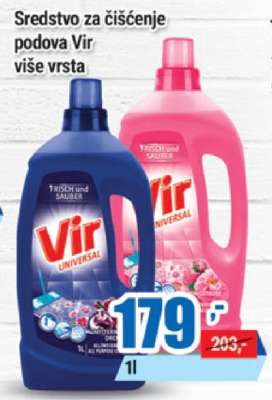 Sredstvo za čišćenje podova Vir