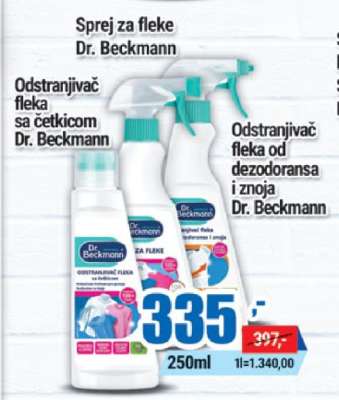 Odstranjivač fleka sa četkicom Dr. Beckmann