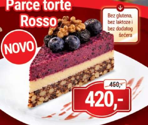 Parce torte Rosso