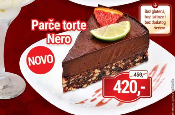 Parče torte Nero
