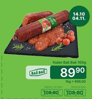 Kulen Baš Baš 100g