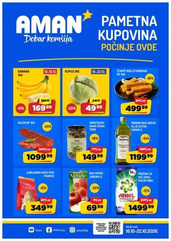 Aman katalog - 16.10.2026 - 22.10.2026.
