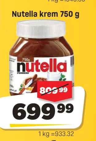 Nutella krem 750 g