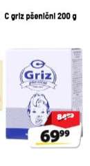 C griz pšeničný 200 g