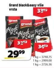 Grand black&easy više vrsta