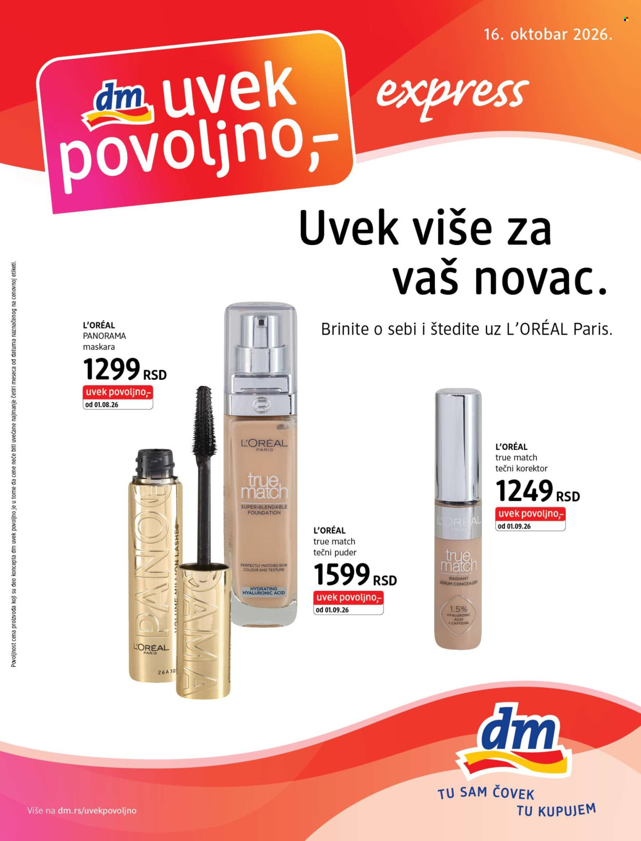 dm drogerie katalog. Stranica 1