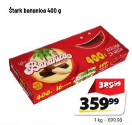Štark bananica 400 g