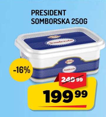 President Somborska 250g