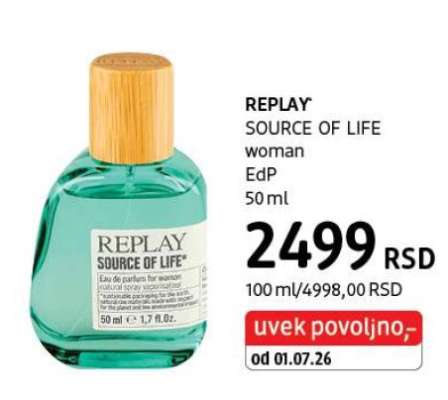 REPLAY SOURCE OF LIFE