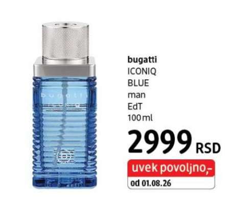 bugatti ICONIQ BLUE