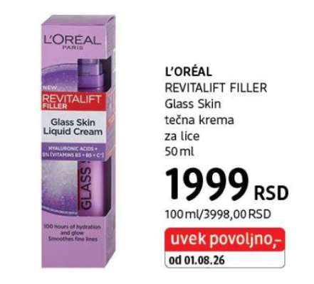 L'ORÉAL REVITALIFT FILLER Glass Skin