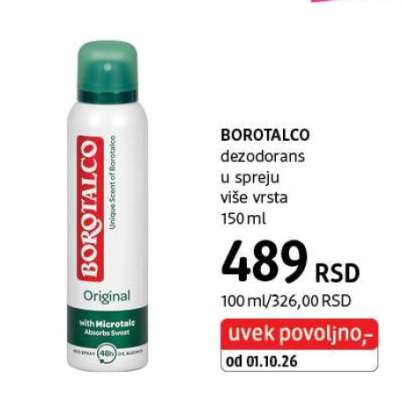 Borotalco