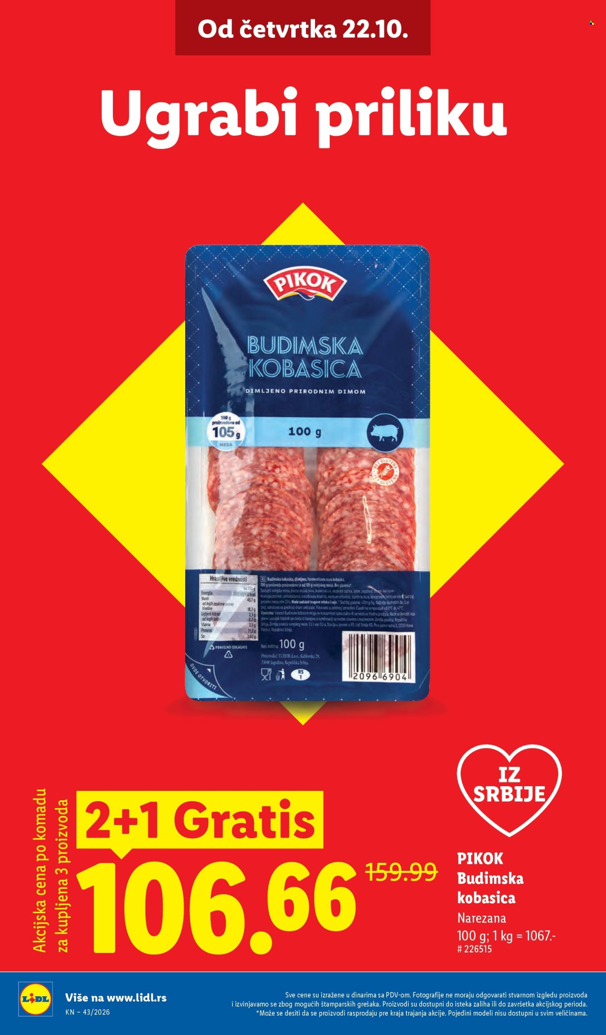 Lidl katalog - 22.10.2026 - 28.10.2026. Stranica 4