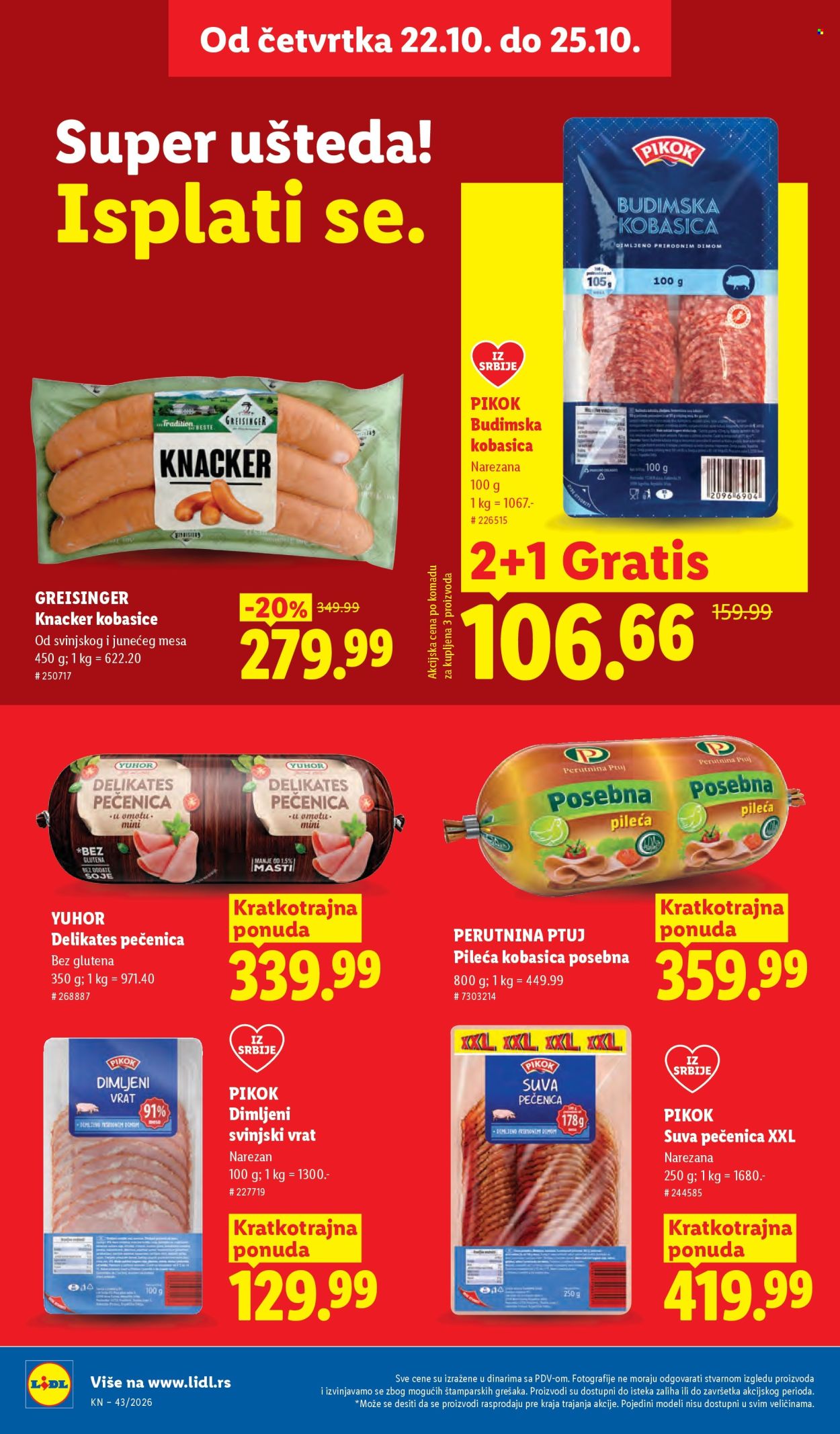 Lidl katalog - 22.10.2026 - 28.10.2026. Stranica 26