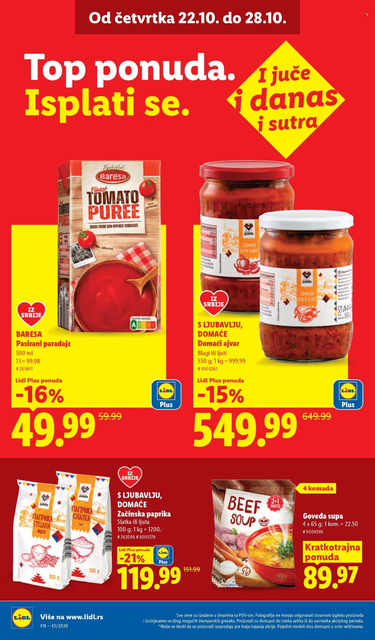 Lidl katalog - 22.10.2026 - 28.10.2026. Stranica 30
