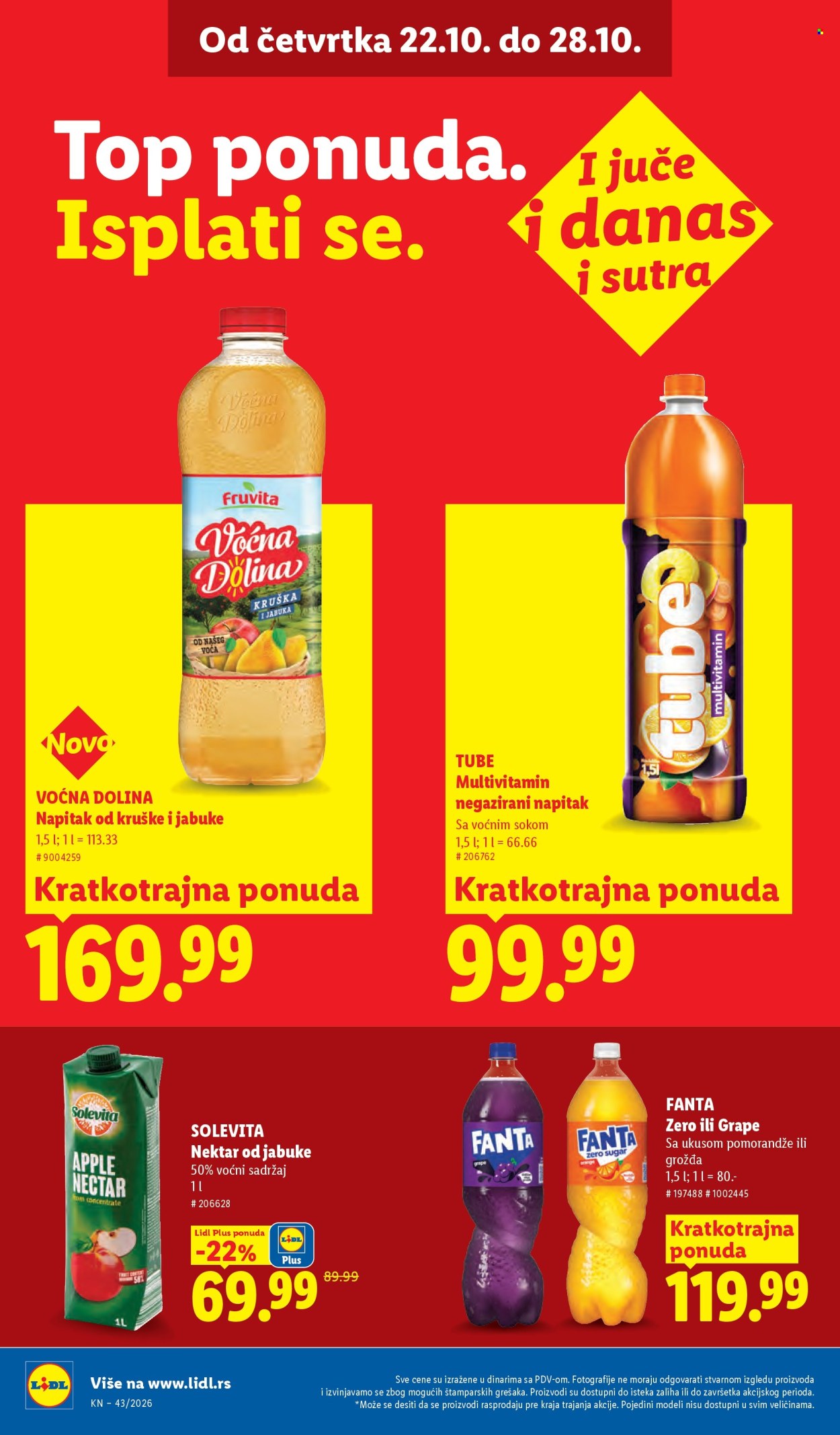 Lidl katalog - 22.10.2026 - 28.10.2026. Stranica 34