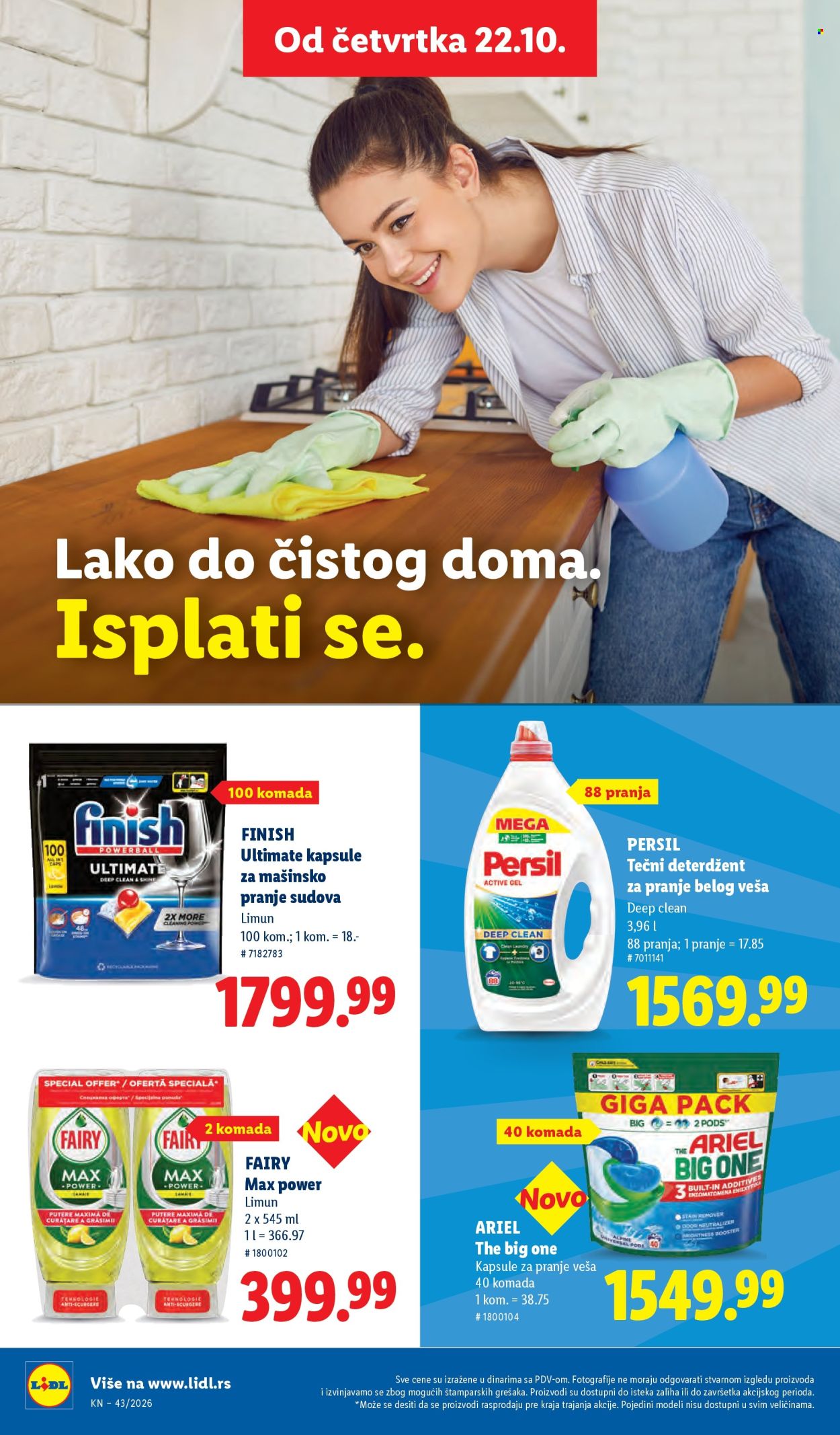 Lidl katalog - 22.10.2026 - 28.10.2026. Stranica 38
