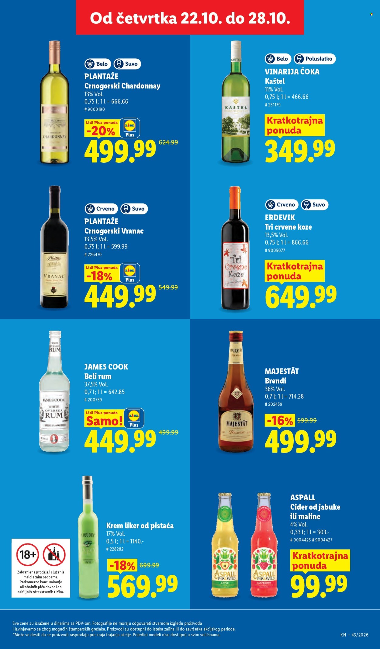 Lidl katalog - 22.10.2026 - 28.10.2026. Stranica 45