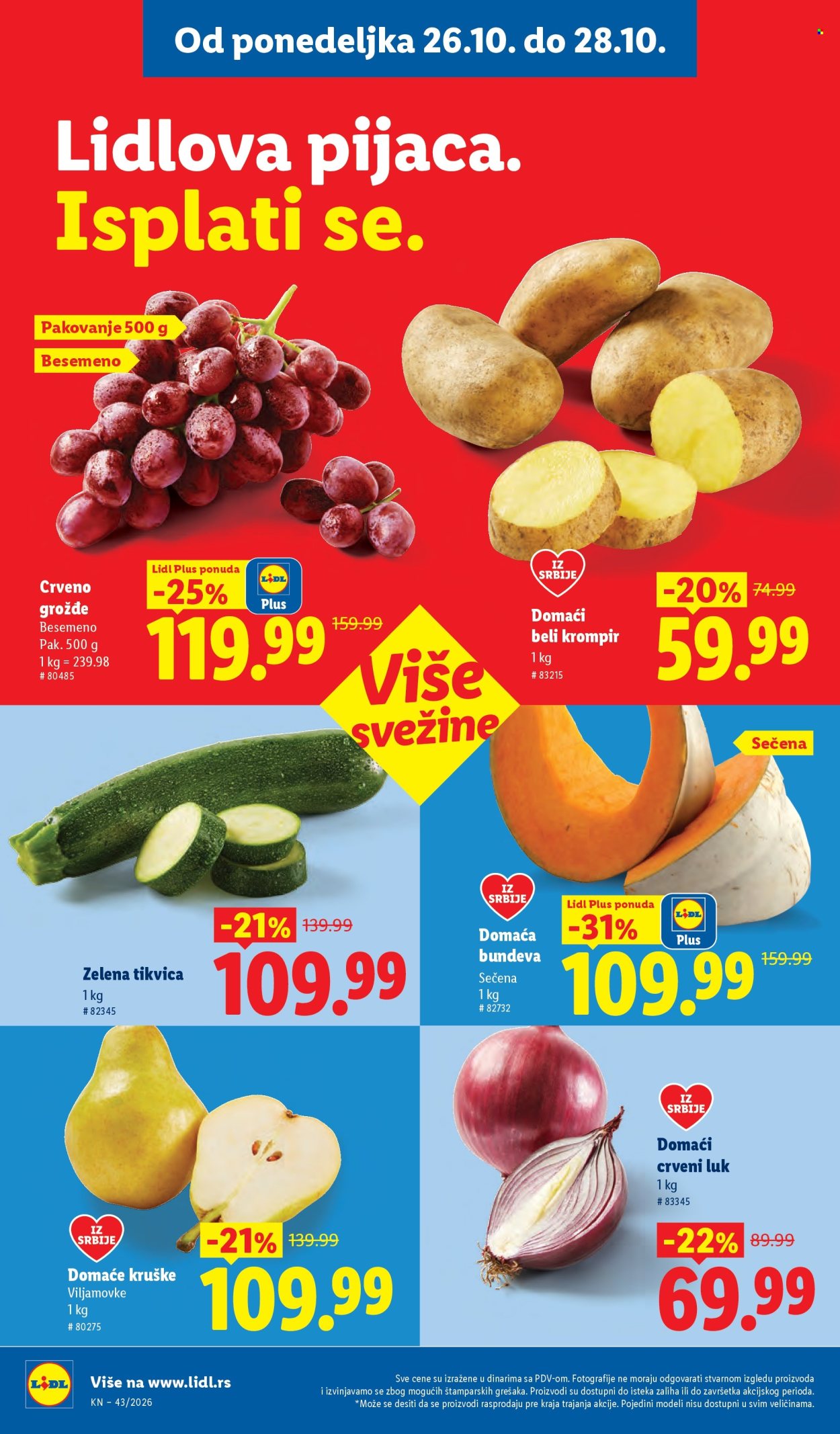 Lidl katalog - 22.10.2026 - 28.10.2026. Stranica 100