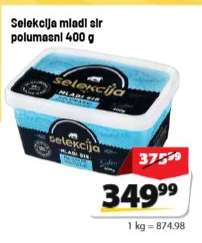 Selekcija mladi sir polumasni 400 g