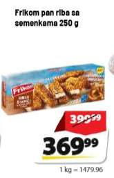 Frikom pan riba sa semenkama 250 g