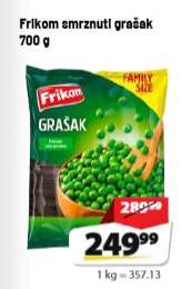 Frikom smrznuti grašak 700 g