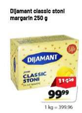 Dijamant classic stoni margarin 250 g
