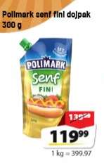Polimark senf fini doypak 300 g