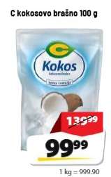 C kokosovo brašno 100 g