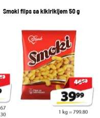 Smoki flips sa kikirikijem 50 g
