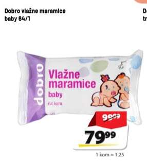 Dobro vlažne maramice baby 64/1