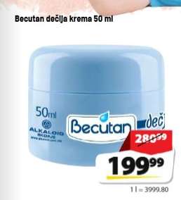 Becutan dečija krema 50 ml