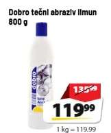 Dobro tečni abraziv limun